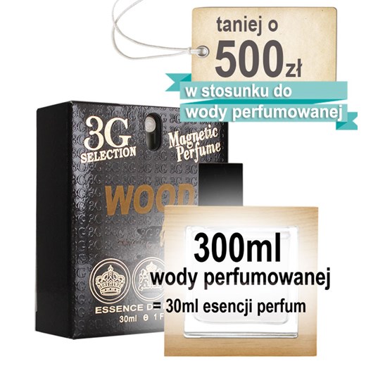 Esencja Perfum odp. He Wood Dsquared2 /30ml  3G Magnetic Perfume  esencjaperfum.pl