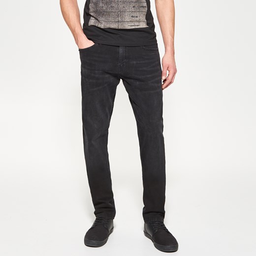 Reserved - Jeansy regular fit - Czarny Reserved szary 33/32 