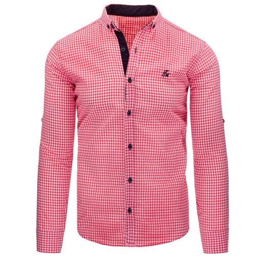 Koszula męska różowa (dx1038)