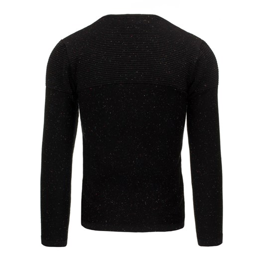 Sweter męski czarny (wx0798)