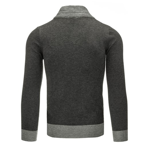 Sweter męski antracytowy (wx0770)
