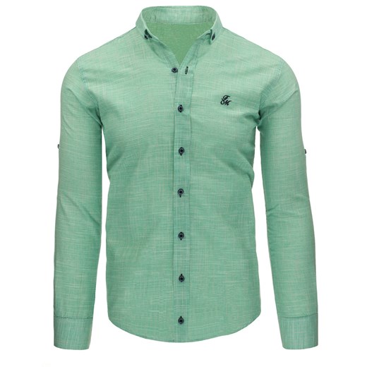Koszula męska zielona (dx1013)