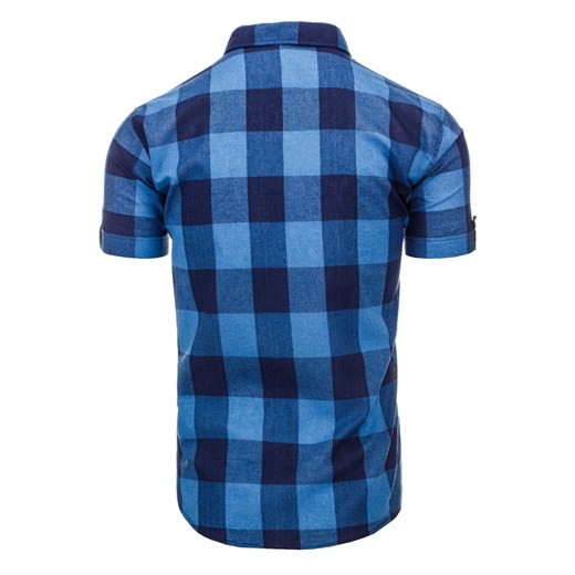 Koszula męska niebieska (kx0706)