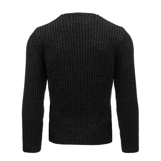 Sweter męski antracytowy (wx0888)