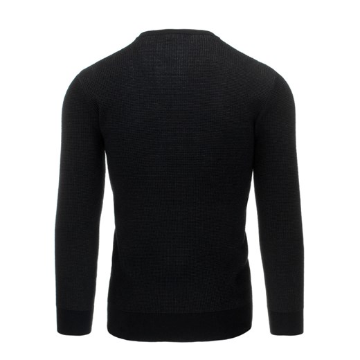 Sweter męski czarny (wx0785)