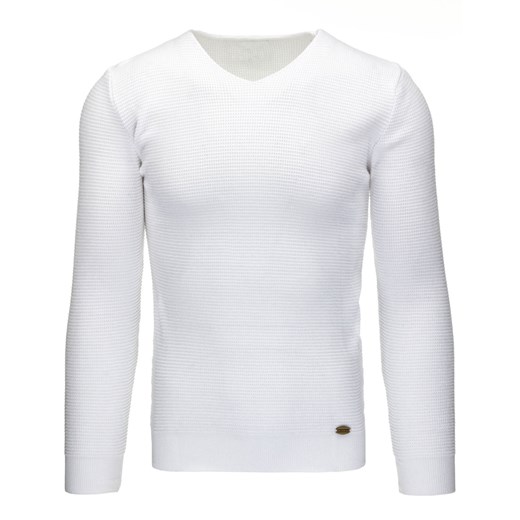 Sweter męski biały (wx0805)