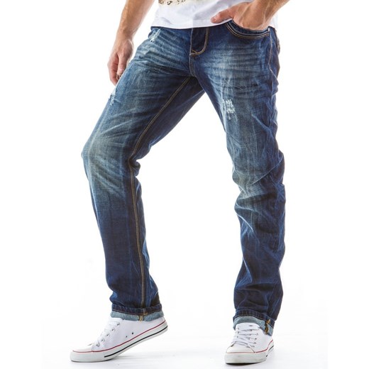 Spodnie jeansowe męskie (ux0120)