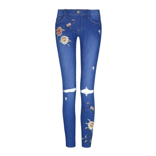 Blue Flower Badge Jeans   Tally Weijl  