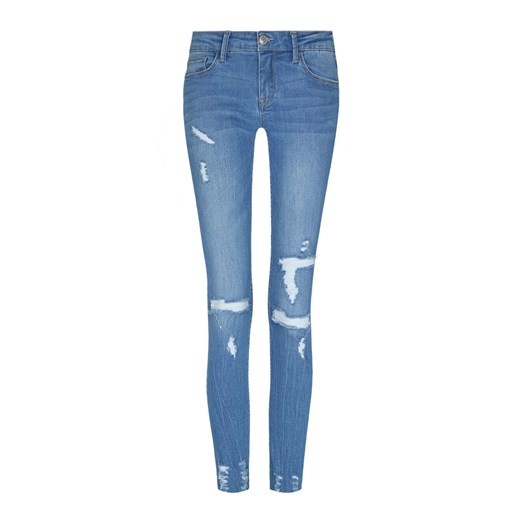 Blue Ripped Skinny Jeans   Tally Weijl  