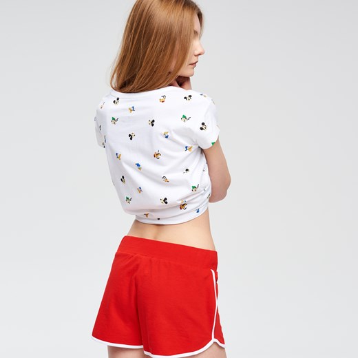 Cropp - Ladies` shorts - Czerwony Cropp pomaranczowy L 