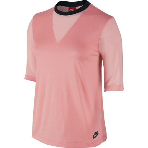 Koszulka Nike Sportswear Bonded Top różowe 829755-808