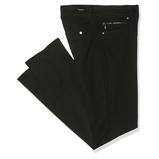 Pepe Jeans London Spodnie panie -  wąski czarny (czarny)