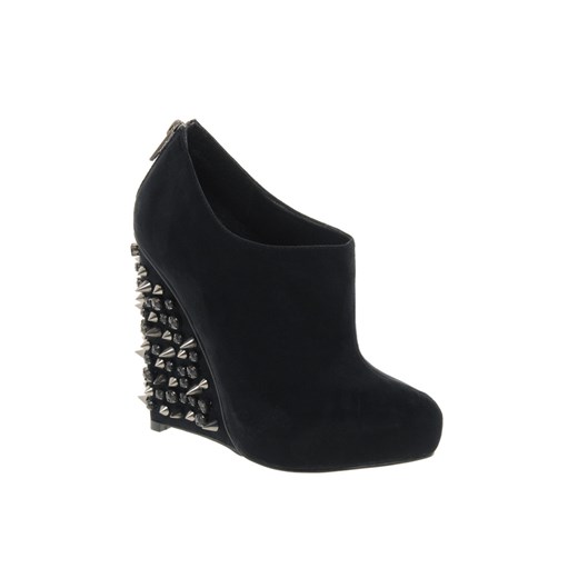 Koturny Asos Black With Studded Wedge  pandzior-pl-new-vogue  na koturnie