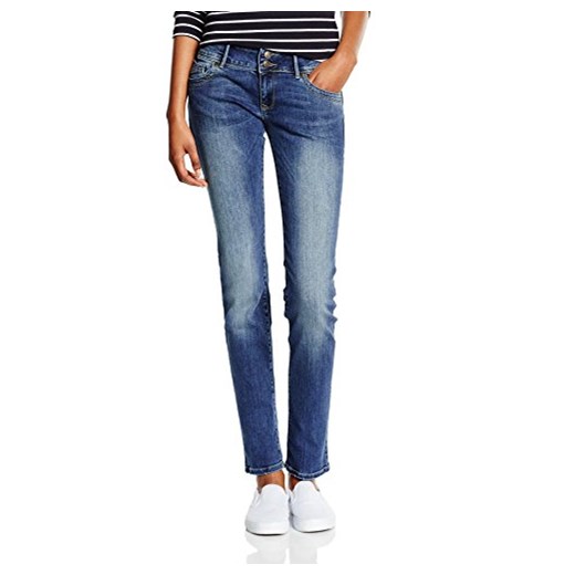 Spodnie jeansowe Cross Jeans dla kobiet, kolor: niebieski, rozmiar: W27/L36 (rozmiar producenta: 27.0) Cross granatowy 29W / 30L Amazon