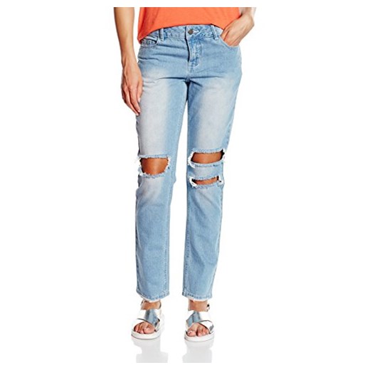 Vero Moda dżinsy damskie spodnie dżinsy vmten LW Regular Side Seam Ankle -  prosta nogawka 30W / 34L