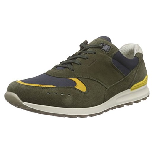 Buty sportowe Ecco CS14 MEN'S dla mężczyzn, kolor: wielokolorowy (GRAPELEAF/MARINE-MARINE 59976), rozmiar: 45 szary Ecco 44 Amazon