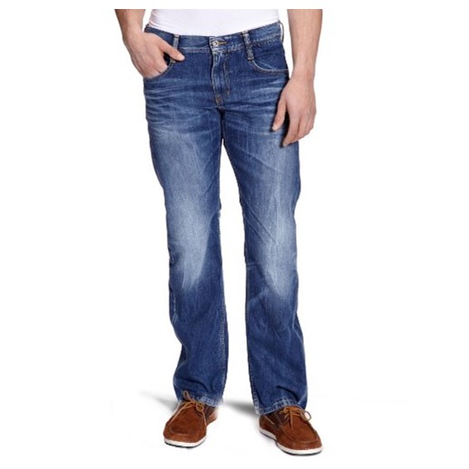 Jeansy MUSTANG Jeans dla mężczyzn, kolor: bright vintage wash, rozmiar: W30_L32 Mustang granatowy 30W / 32L Amazon