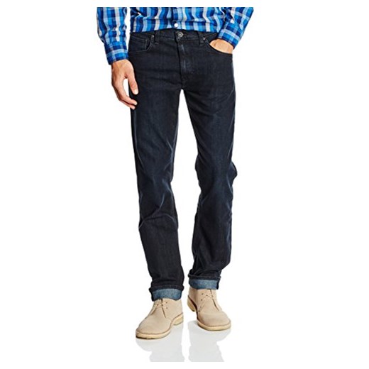 Spodnie jeansowe Lee Daren Zip Fly dla mężczyzn, kolor: niebieski