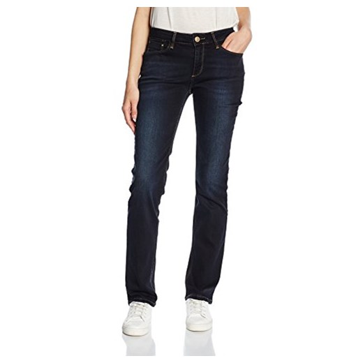 Cross Jeans spodnie jeansowe damskie Straight Leg Rose -  prosty 33W / 32L