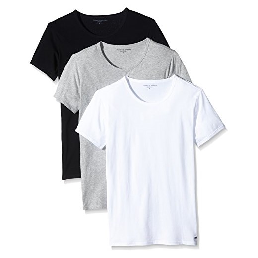 Tommy Hilfiger męski T-shirt Crew-Neck Koszulka T-Shirt SS 3 Pack Premium Essentials -  m