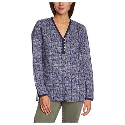 Bluzka Tommy Hilfiger dla kobiet, kolor: wielokolorowy, rozmiar: 36 (rozmiar producenta: 6) niebieski Tommy Hilfiger 42 (Herstellergröße: 12) Amazon