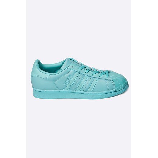 adidas Originals - Buty Superstar Glossy turkusowy Adidas Originals 40 2/3 ANSWEAR.com