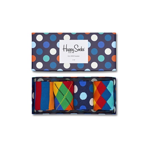 Happy Socks - Skarpety Gift Box (4-pack)  Happy Socks 41/46 ANSWEAR.com
