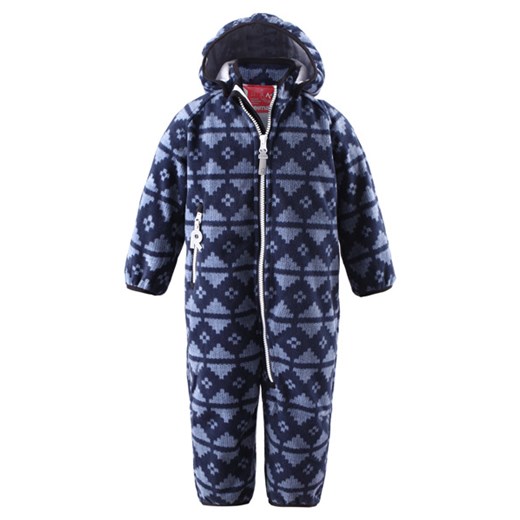 Kombinezon Reima z wiatroszczelnego polaru Reima Aito windstopper granatowy wzór Reima 2T) Czerwony Kapturek