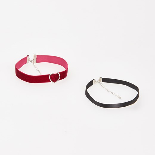 Reserved - Choker - Fioletowy