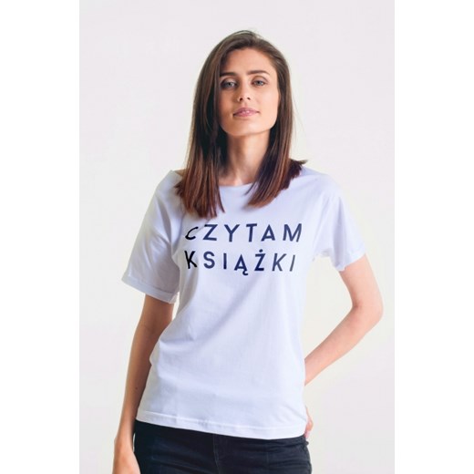 Koszulka damska t-shirt Czytam Książki typu oversize CZYTAM KSIĄŻKI GAU GREAT AS YOU