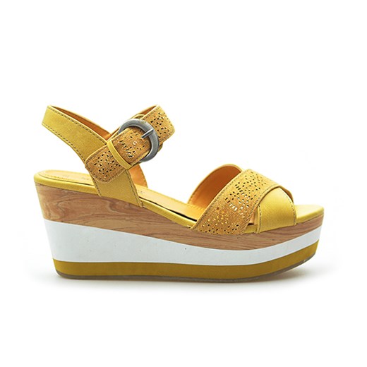 Sandały Marco Tozzi 2-28394-20 Żółte