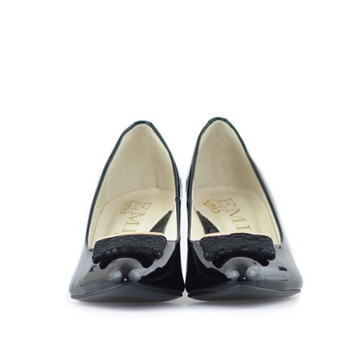 Pantofle Emis LSAL 6645-193 Czarne