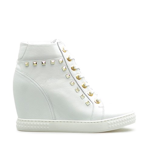 Sneakersy Carinii B3028/P-I81 Białe lico