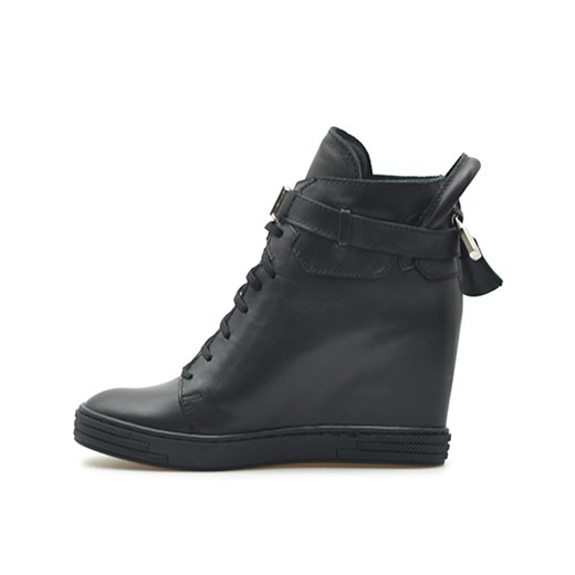 Sneakersy Simen 9502 Czarne lico