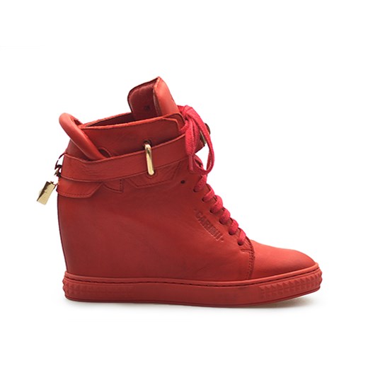 Sneakersy Carinii B3767-H54-000-PSK-B88 Czerwone lico