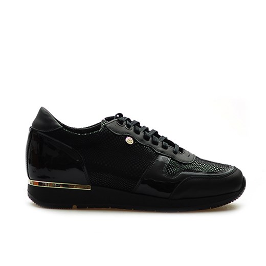 Sneakersy Nik 05-0336-002 Czarne lico+ lakier