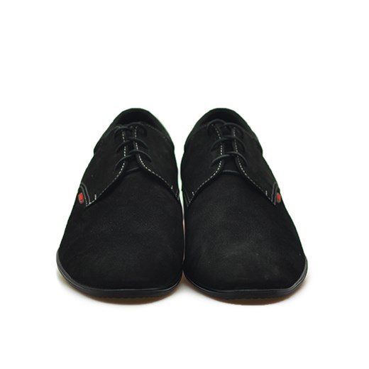 Pantofle młodzieżowe Zarro 2280/03 Czarne nubuk