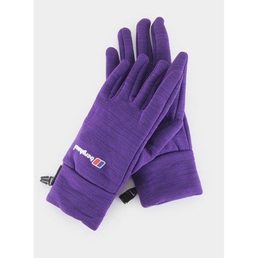 Berghaus Power Stretch Glove Lady - dark purple/dark purple fioletowy Berghaus L/XL 8a.pl okazyjna cena 