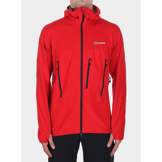 Kurtka Berghaus Valaparola Softshell Jacket - extrem red/extrem red Berghaus pomaranczowy XXL promocyjna cena 8a.pl