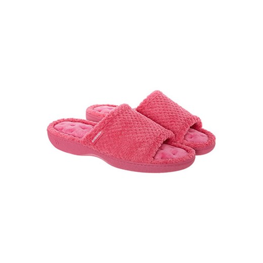 Pink Peep Toe Mule Slippers