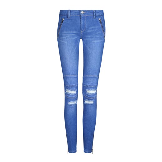 Blue Zip Skinny Jeans   Tally Weijl  