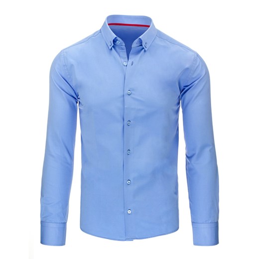 Koszula męska DSTREET błękitna (dx0861)