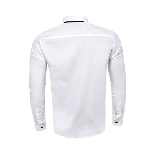Koszula męska długi rękaw rl46 - biała