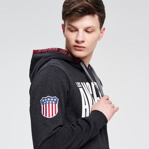 Cropp - Bluza los angeles - Czarny