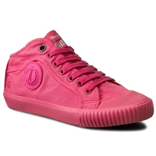 Trampki PEPE JEANS - Industry Routes PLS30522 Disco Pink 356 rozowy Pepe Jeans 39 eobuwie.pl