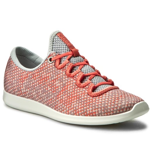 Półbuty ECCO - Sense 28404350559 Coral Blush/Concrete/Coral Blush rozowy Ecco 39 eobuwie.pl