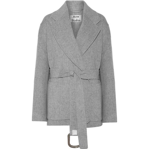 Lilo Doublé belted wool and cashmere-blend coat  Acne Studios  NET-A-PORTER