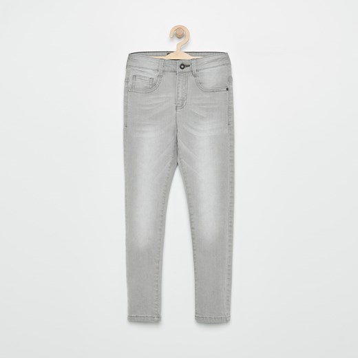 Reserved - Jeansy slim fit - Szary Reserved szary 140 