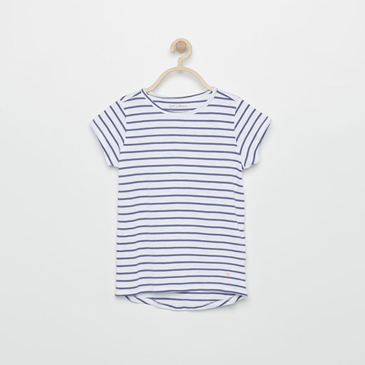 Reserved - Wzorzysty t-shirt - Niebieski Reserved szary 164 