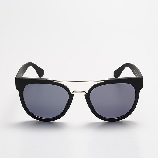 Sinsay - Sunglasses - Czarny Sinsay niebieski One Size 